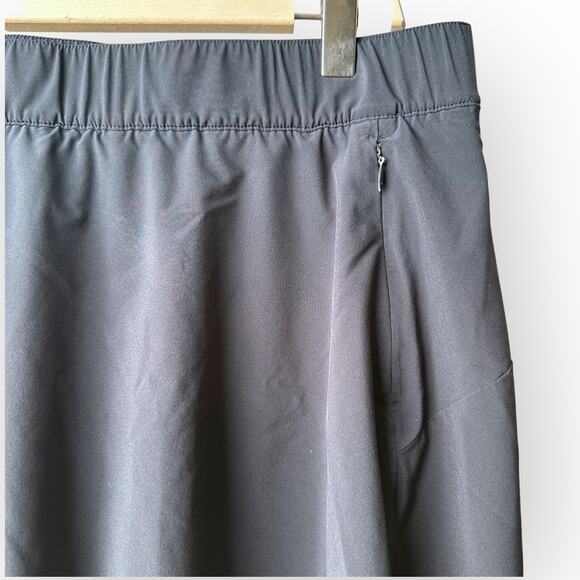 T by Talbots Active Tennis Skirt Zip Pockets Size L, Black - Picture 3 of 6